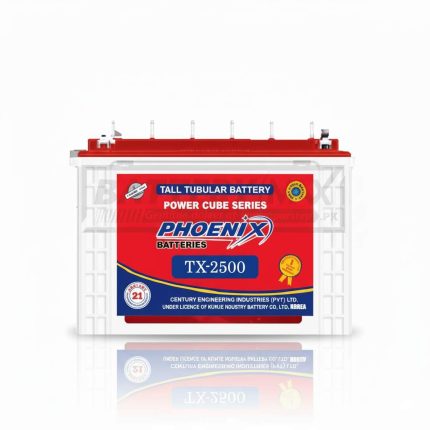 Phoenix TX-3000 Deep Cycle Lead Acid Unsealed Tubular UPS & Solar Battery